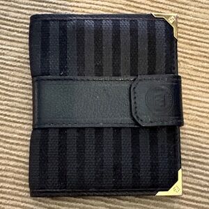 Vintage Fendi Black Credit Card Case